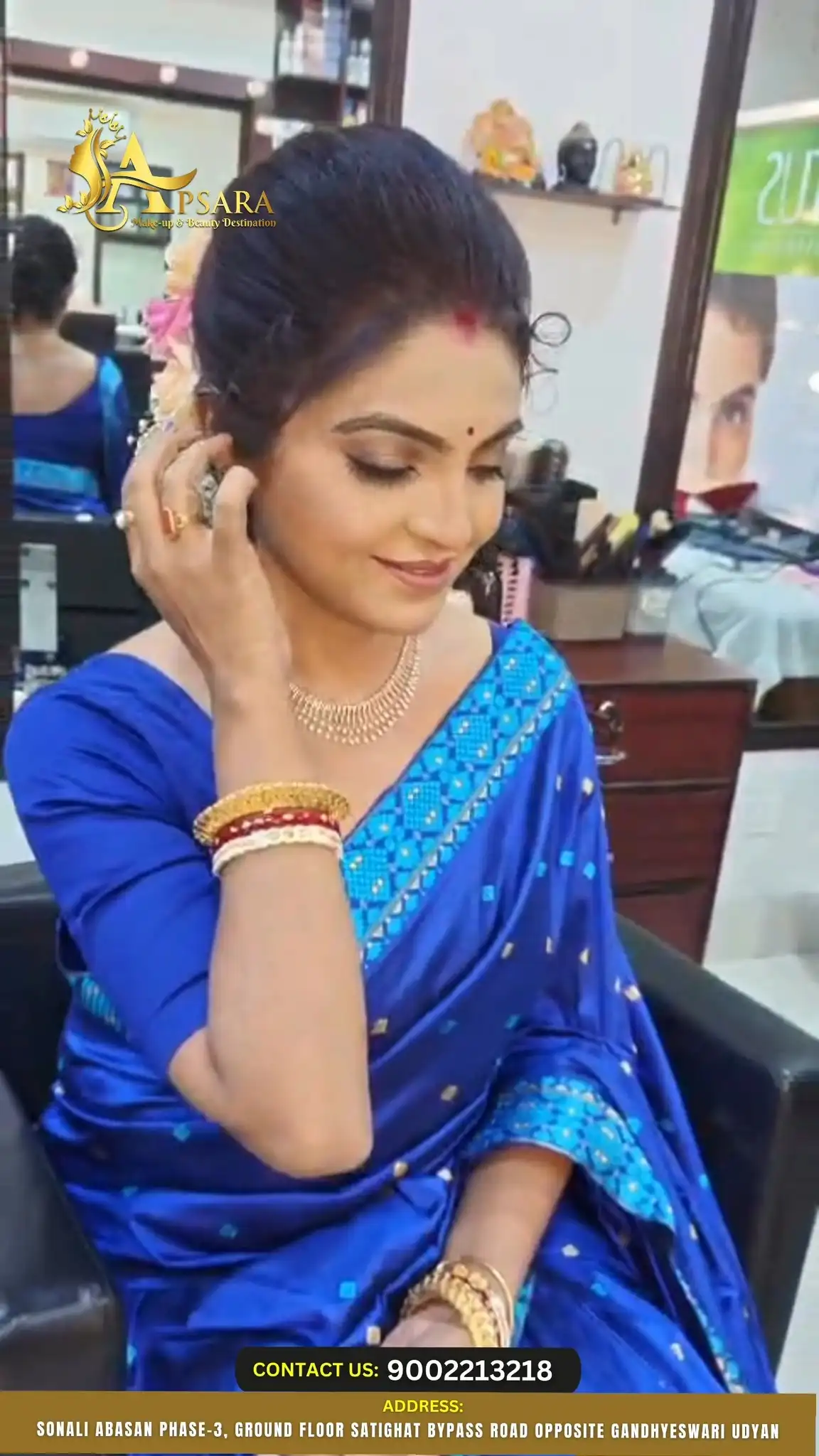 Latest Instagram reel from Apsara Makeup and Beauty