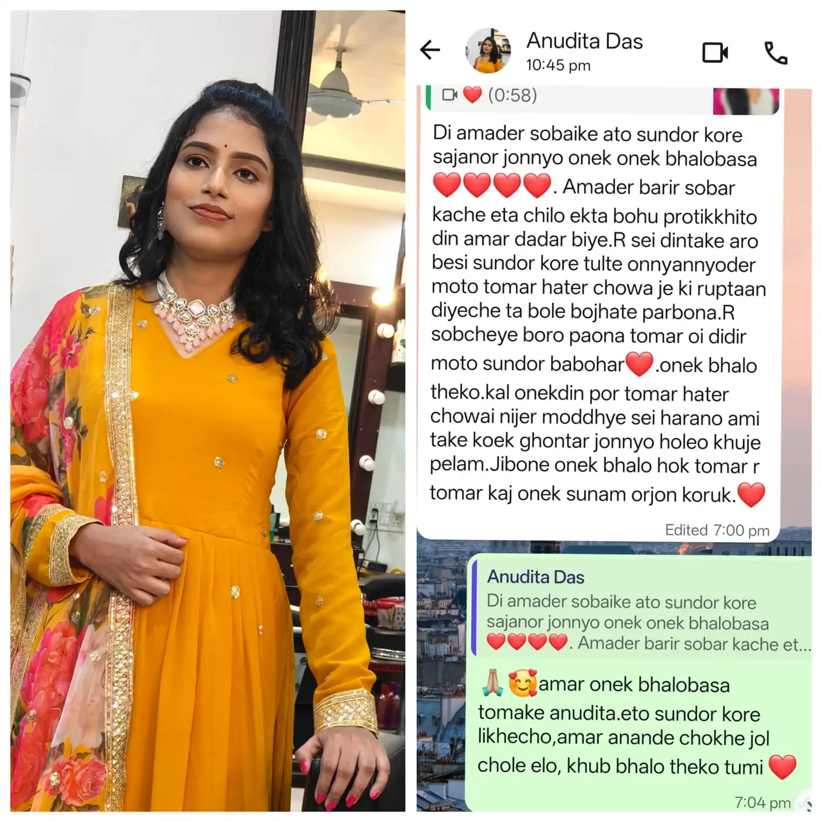 Bridal update from Apsara Makeup and Beauty on Instagram