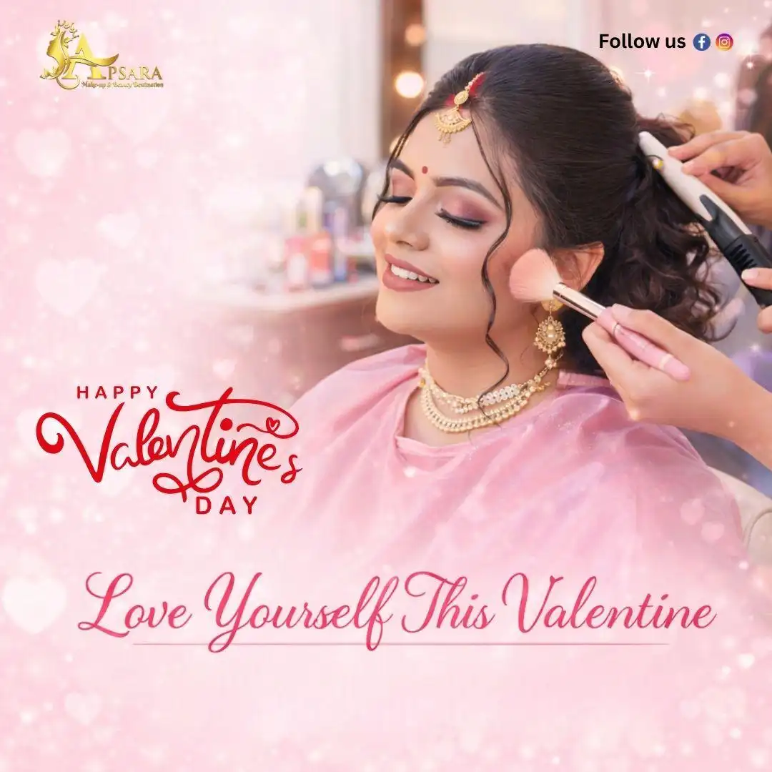 Campaign style post from Apsara Makeup and Beauty on Instagram